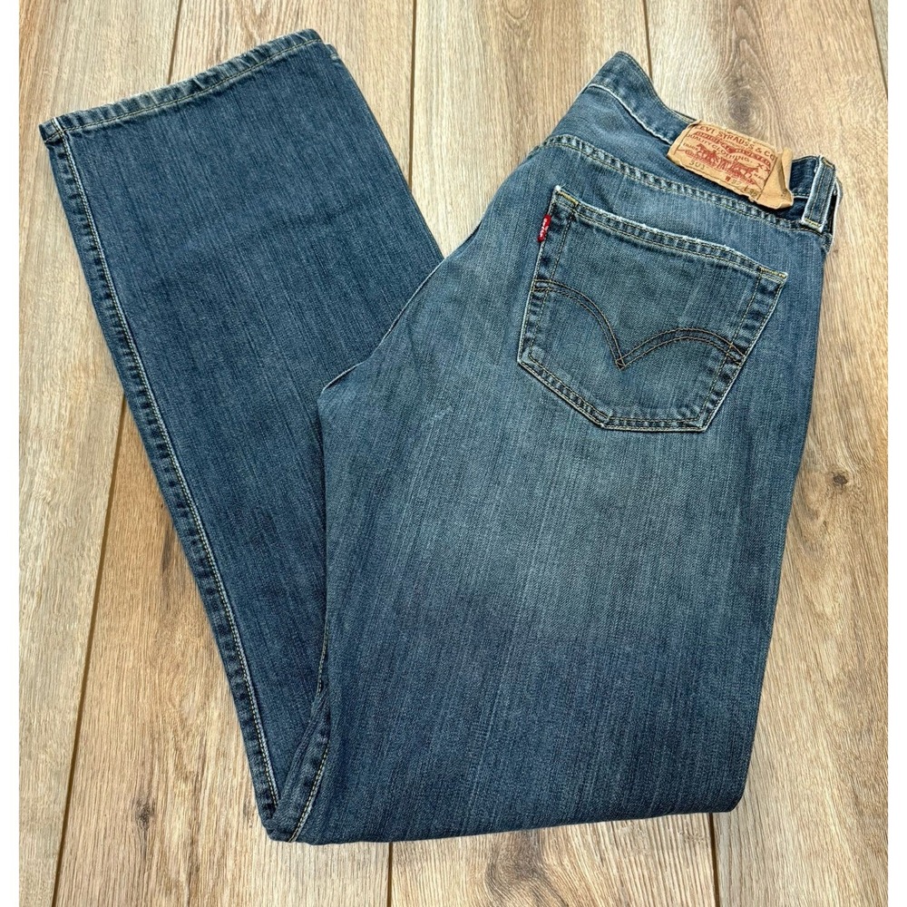 Levi's 501XX Soft Denim Blue Jeans Size 32x32 Vintage Y2K